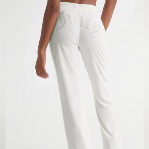 RARE juicy couture “angel” og bling velour track pants
